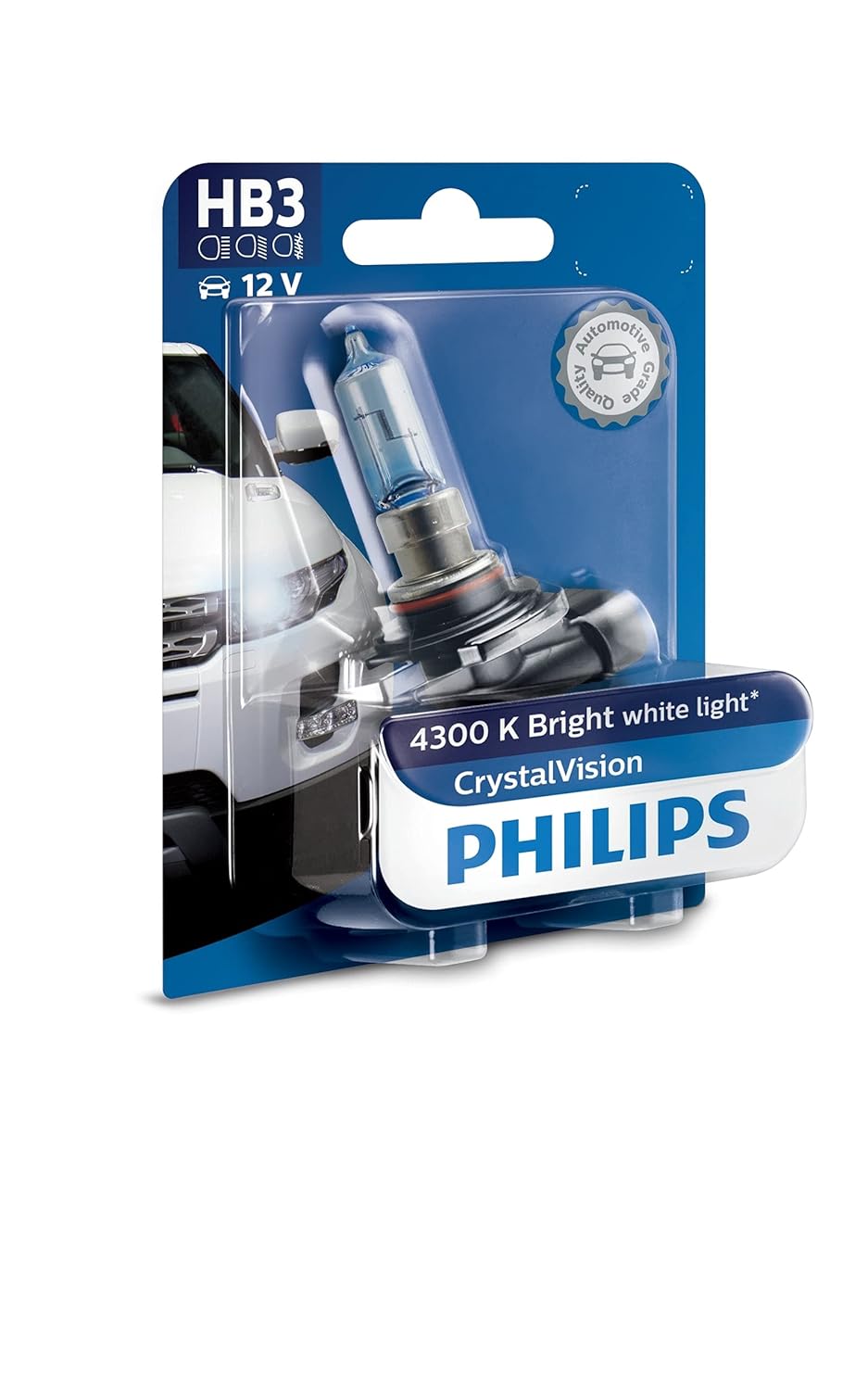 Philips 9005/9006 12V Halogen Light For Car, Headlight bulb , Pack of 1