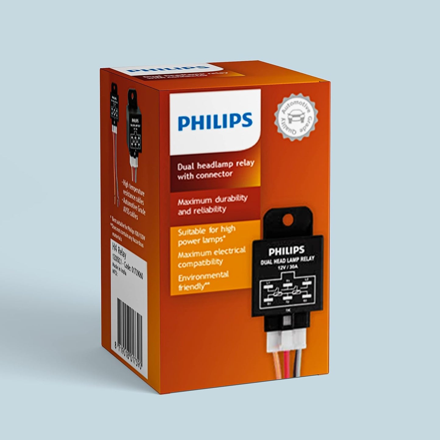 Philips Wiring Kit Relay For Car 12V 30A 100/130W