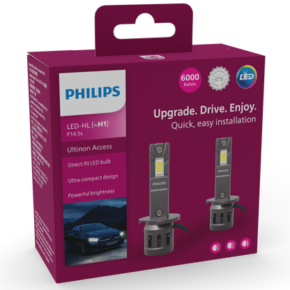 Philips Ultinon Access/Weather Vision LED direct fit Plug n Play - VTL WORLD