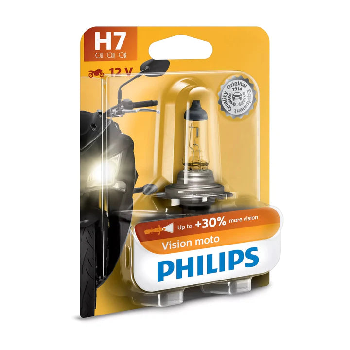 Philips H7 12V  Halogen Light For Car, Headlight bulb , Pack of 1