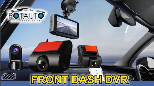 POTAUTO Car Front Dash Camera with 720/30 fps wide view angle - CPACAMDASA021